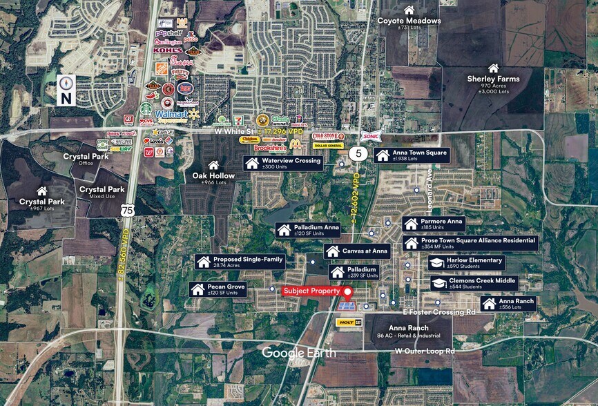 Primary Photo Of NEC Hwy 5 & E Foster Crossing Rd, Anna Land For Sale