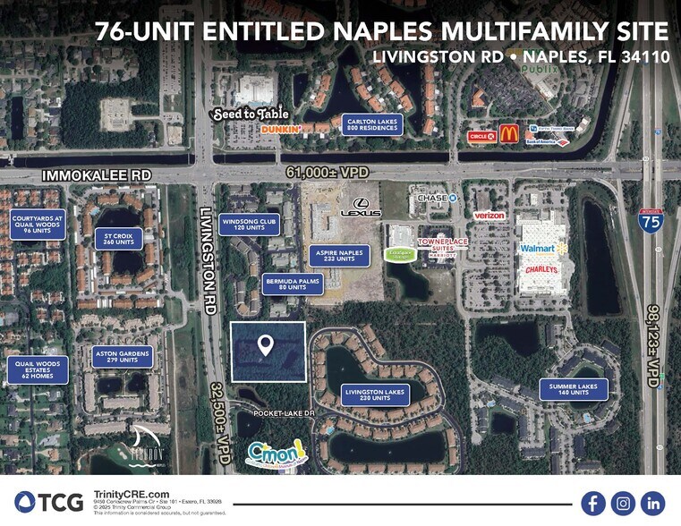 More Photos Of Livingston Road, Naples Land For Sale