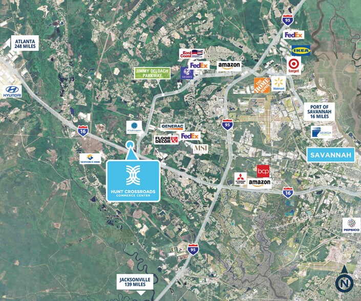 More Photos Of NWC Jimmy Deloach Parkway & I-16, Bloomingdale Unknown For Lease