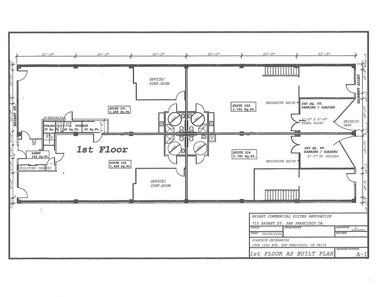 More Photos Of 715 Bryant St, San Francisco Warehouse For Lease