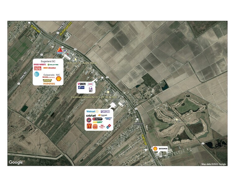 More Photos Of 4560 Highway 1, Raceland Unknown For Lease