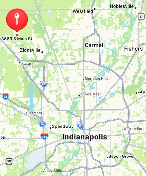 More Photos Of 3669 S MAIN St, Whitestown Land For Sale