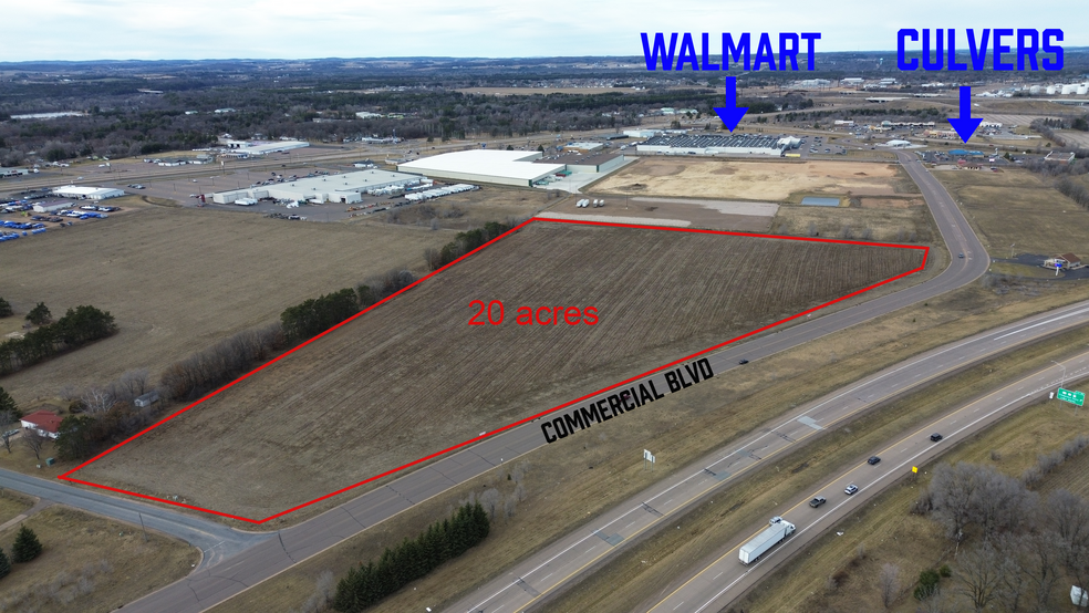 Primary Photo Of Commercial Boulevard, Lake Hallie Land For Sale