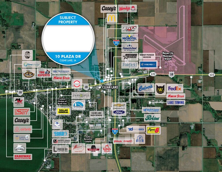 More Photos Of 10 Plaza Dr, Clear Lake General Retail For Sale