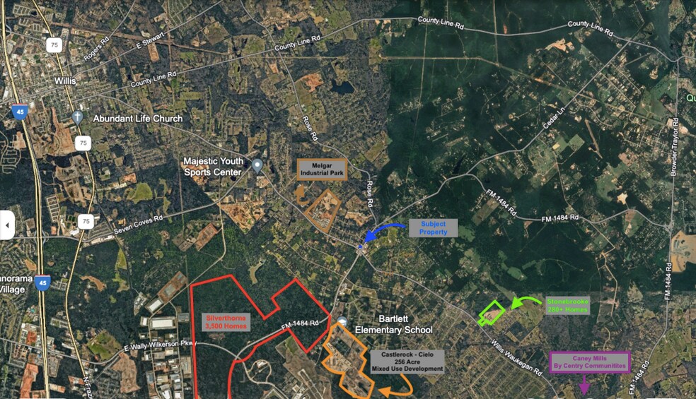 More Photos Of 10929 FM 1484 FM, Conroe Land For Sale