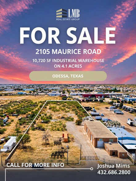 Primary Photo Of 2105 Maurice Rd, Odessa Warehouse For Sale