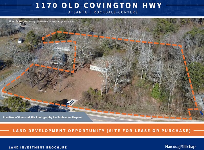 Primary Photo Of 1170 Old Covington Hwy SE, Conyers Land For Lease