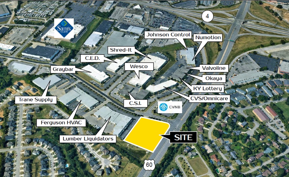 More Photos Of 2300 Fortune Dr, Lexington Showroom For Lease