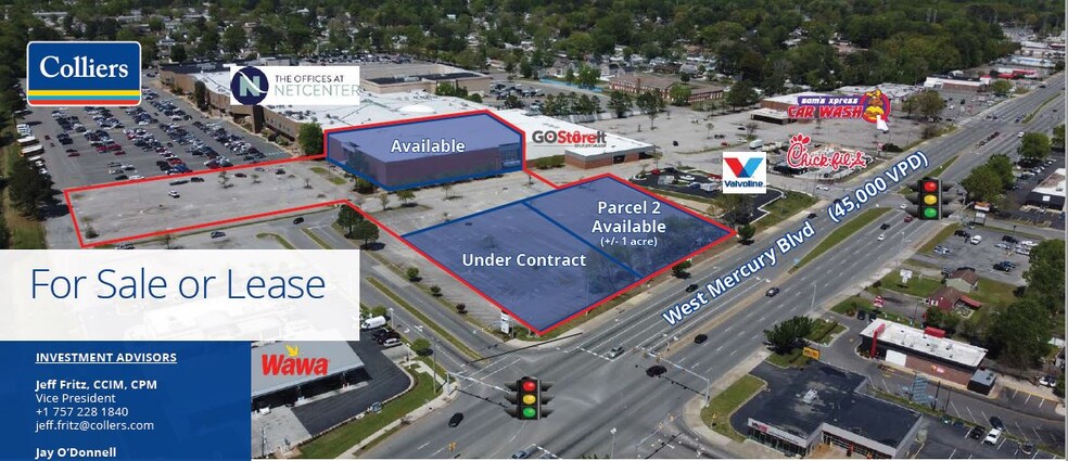 Primary Photo Of 5200 W Mercury Blvd, Newport News Department Store For Sale