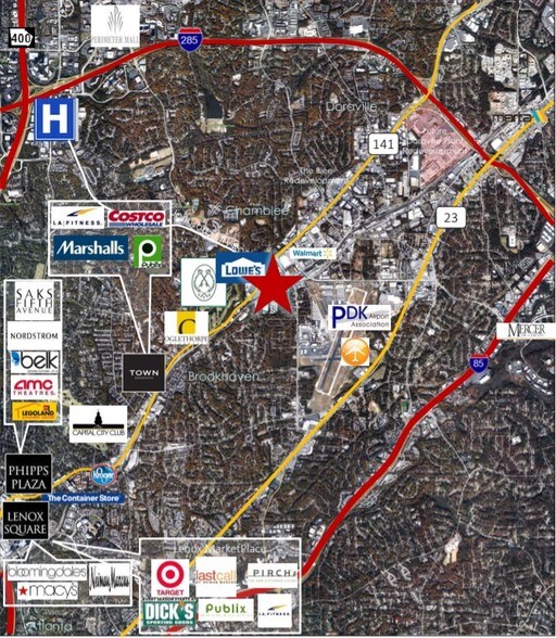 More Photos Of 5037 Peachtree Rd, Chamblee General Retail For Sale
