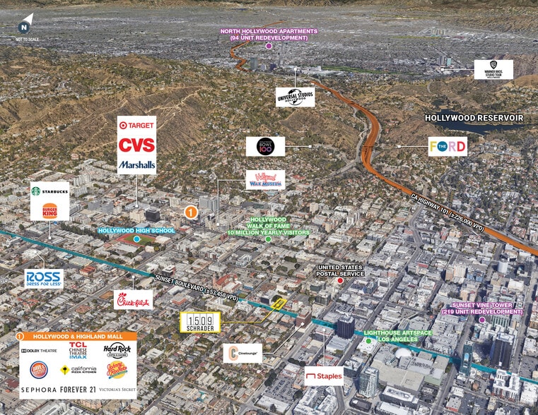 More Photos Of 1509 Schrader Blvd, Los Angeles Freestanding For Lease