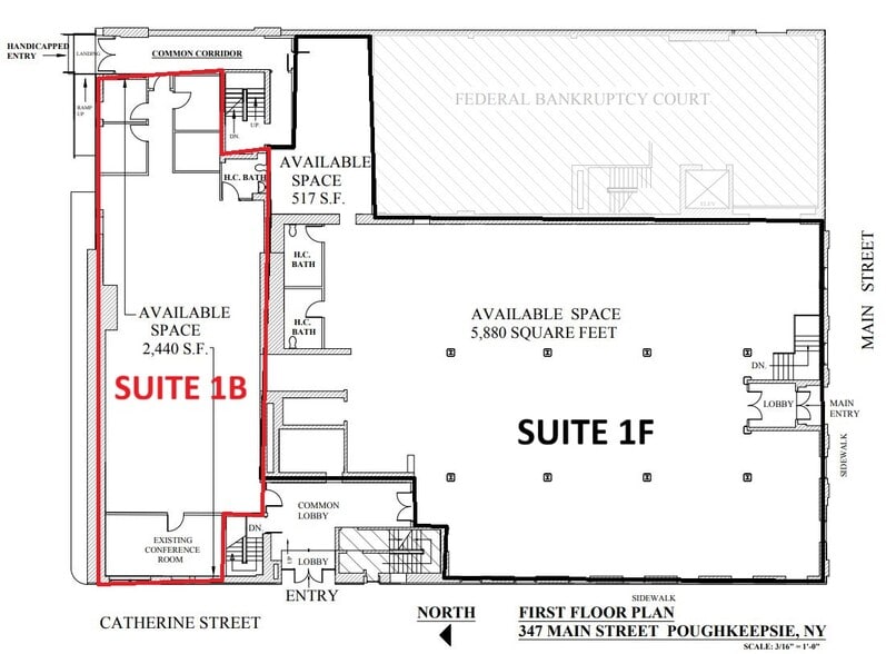 More Photos Of 347 Main St, Poughkeepsie Office For Lease