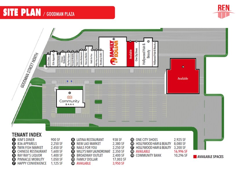 More Photos Of 804-846 N Goodman St, Rochester Unknown For Lease