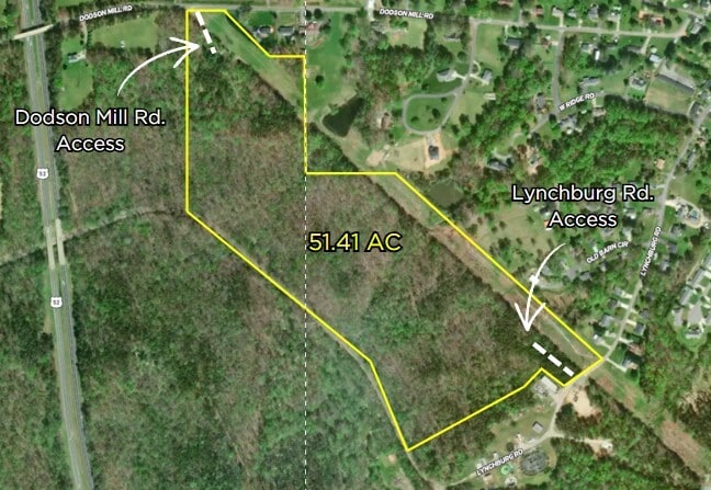 Primary Photo Of Dodson Mill Rd @ Lynchburg Rd, Pilot Mountain Land For Sale