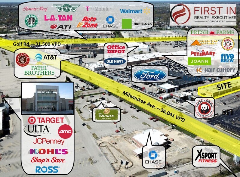 More Photos Of 9347 N Milwaukee Ave, Niles Unknown For Lease