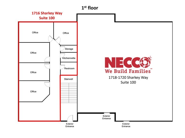 More Photos Of 1716-1720 Sharkey Way, Lexington Office For Lease