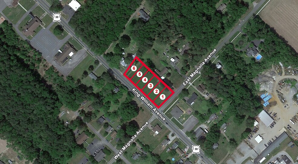 Primary Photo Of King William Avenue @ East Magnolia Avenue, West Point Land For Sale