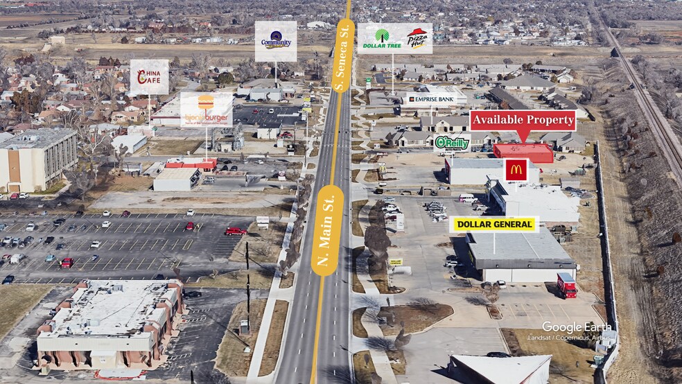 More Photos Of 240 N Main St, Haysville Storefront Retail Office For Sale