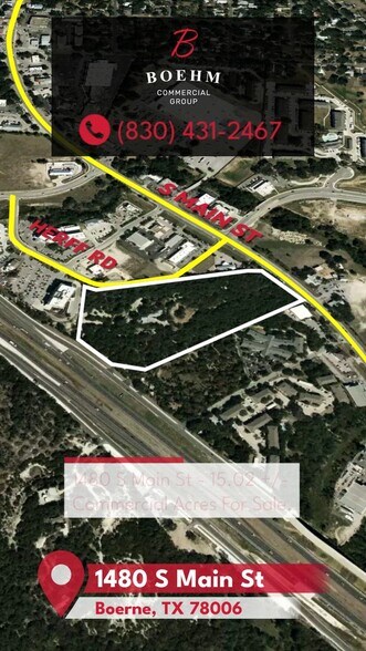 Primary Photo Of 1480 Main St, Boerne Land For Sale