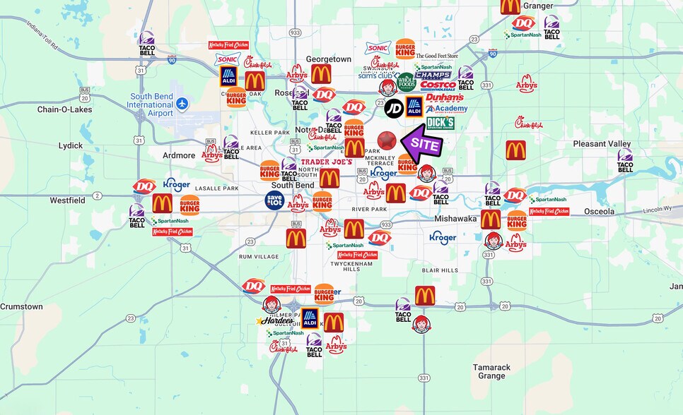 More Photos Of 3601 Edison Rd, South Bend Storefront For Lease