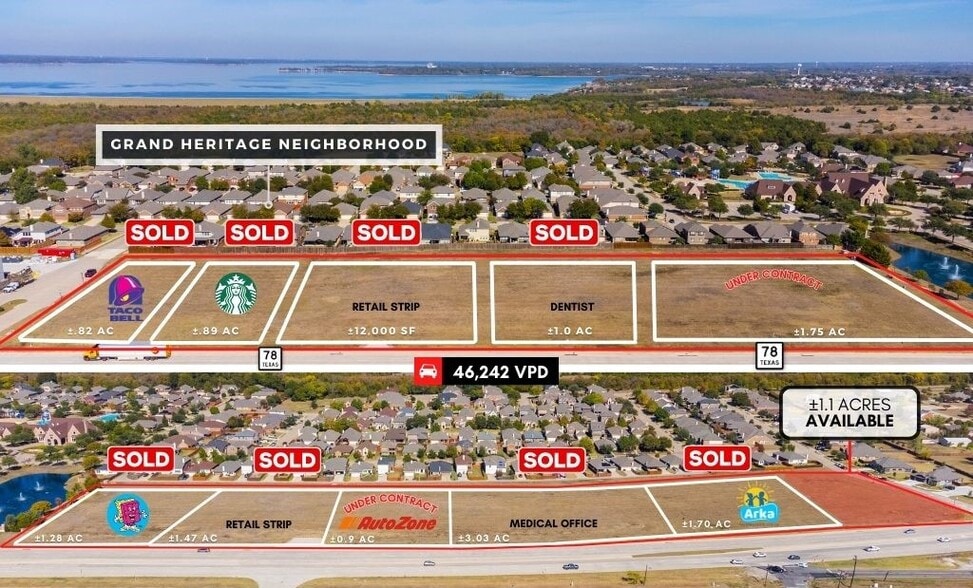 Primary Photo Of S State Highway 78, Lavon Land For Sale