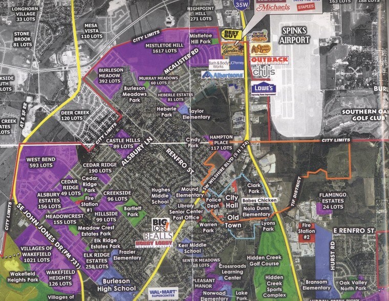 More Photos Of 674 NE Alsbury Blvd, Burleson Land For Sale