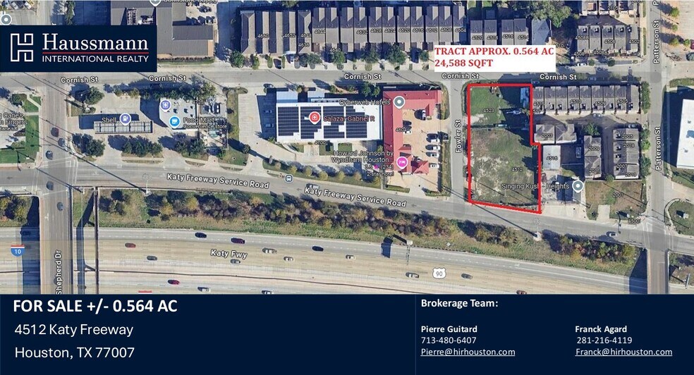 Primary Photo Of 4512 Katy Fwy, Houston Land For Sale