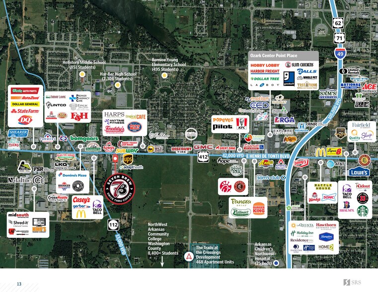 More Photos Of 1359 E Henri De Tonti Blvd, Springdale Fast Food For Sale