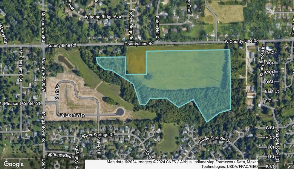 More Photos Of 0 W County Line Rd, Greenwood Land For Sale