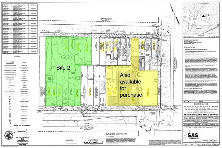 Primary Photo Of 341-351 E Main St, Norristown Land For Sale