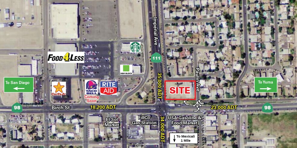 More Photos Of Hwy 111 & Hwy 98, Calexico Land For Sale