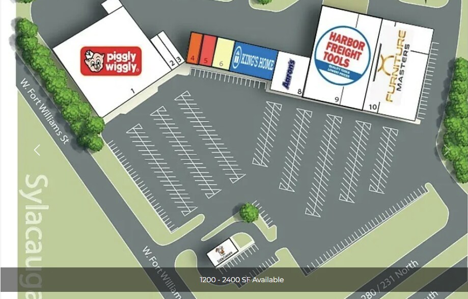 More Photos Of 1300-1395 Fort Williams St, Sylacauga Unknown For Lease