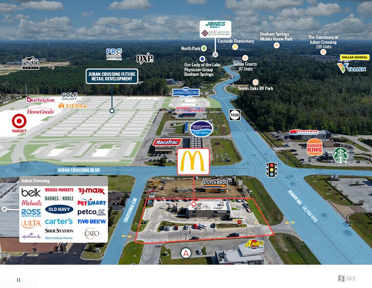 More Photos Of 27360 Crossing Circle, Denham Springs Fast Food For Sale