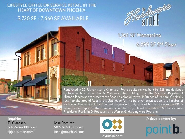 More Photos Of 829 N 1st Ave, Phoenix Loft Creative Space For Lease