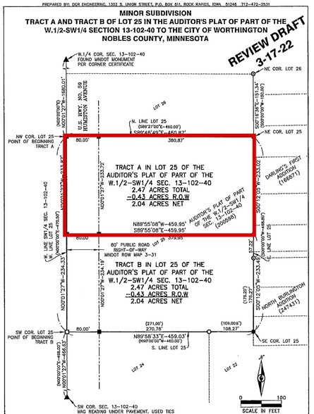 More Photos Of 000 N Humiston Ave, Worthington Land For Sale