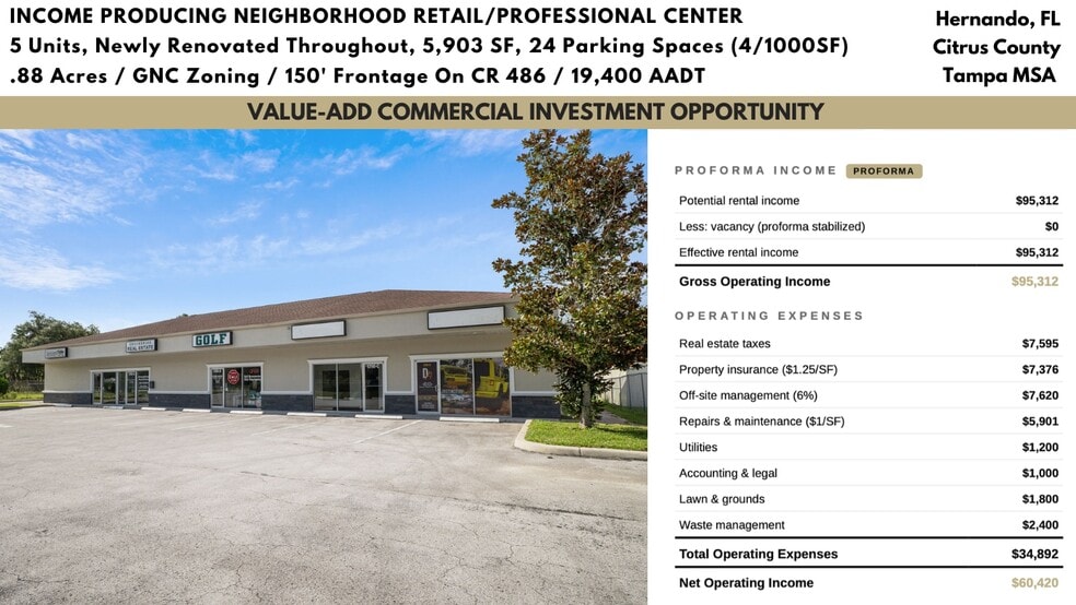 Primary Photo Of 1298 E Norvell Bryant Hwy, Hernando Freestanding For Sale