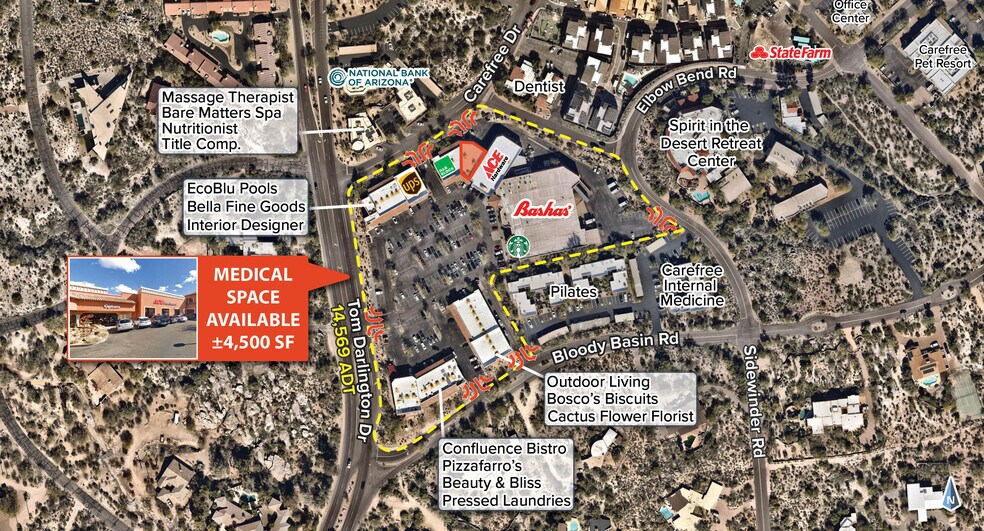 More Photos Of 36889 N Tom Darlington Dr, Carefree General Retail For Lease