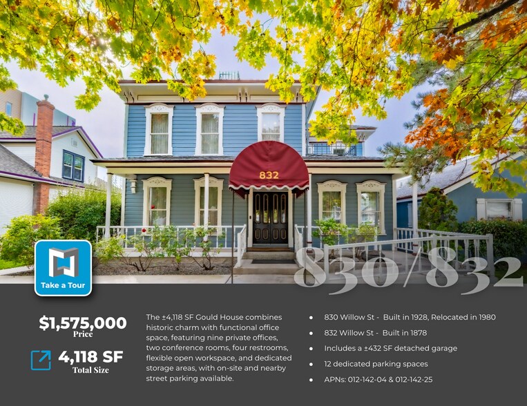 More Photos Of 832 Willow St, Reno Office For Sale