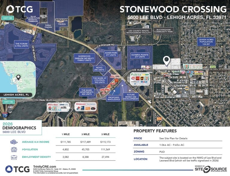 More Photos Of 5600 Lee Blvd, Lehigh Acres Land For Sale