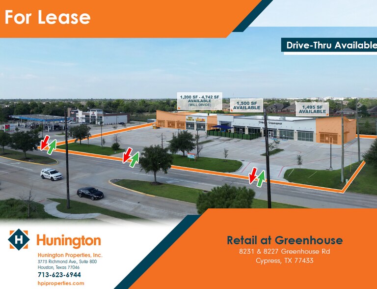 Primary Photo Of 8227 Greenhouse Rd, Cypress Unknown For Lease