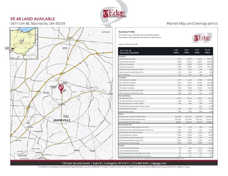 More Photos Of 5471 OH-48, Maineville Land For Sale