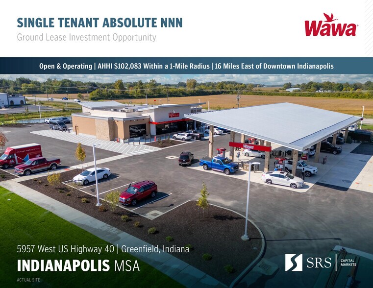 Primary Photo Of 5957 US 40 hwy, Greenfield Convenience Store For Sale