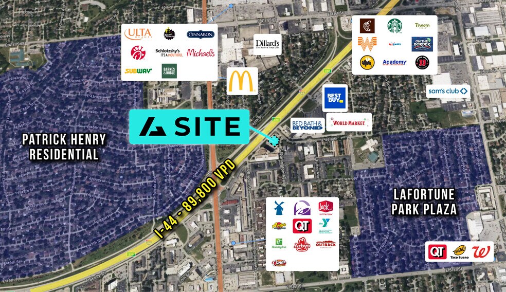 More Photos Of 5154 E Skelly Dr, Tulsa General Retail For Lease