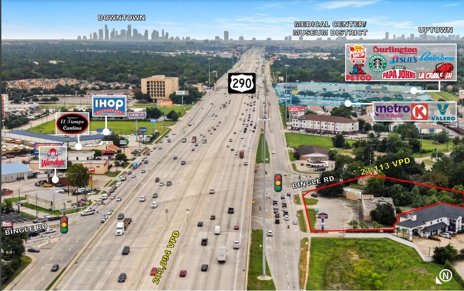 Primary Photo Of 12503 Northwest Fwy, Houston Land For Sale