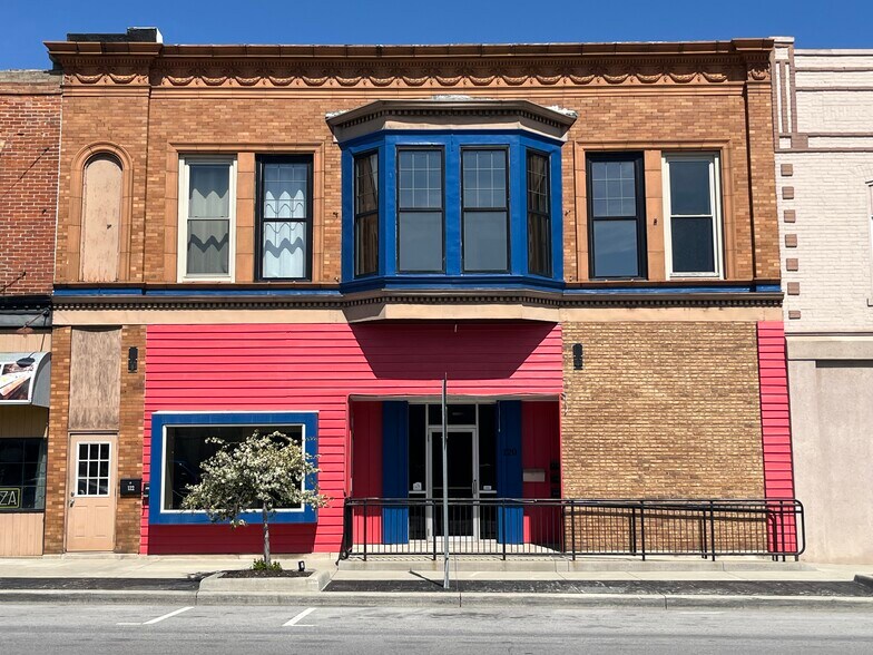 Primary Photo Of 120 N Main St, Churubusco Storefront Retail Residential For Sale