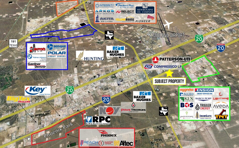 More Photos Of 9817 Interstate 20, Midland Industrial For Lease