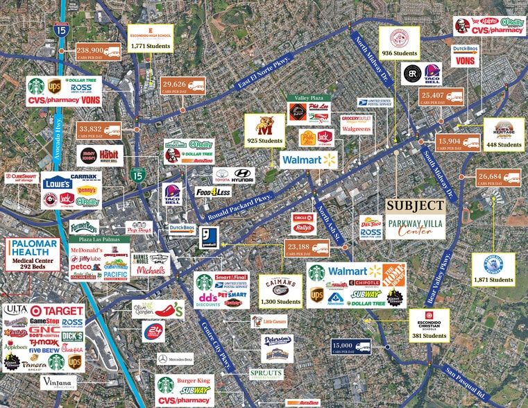 More Photos Of 1815 E Valley Pky, Escondido Storefront For Sale