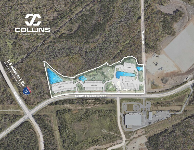 Primary Photo Of 8100 Palmetto Commerce Parkway, North Charleston Land For Lease