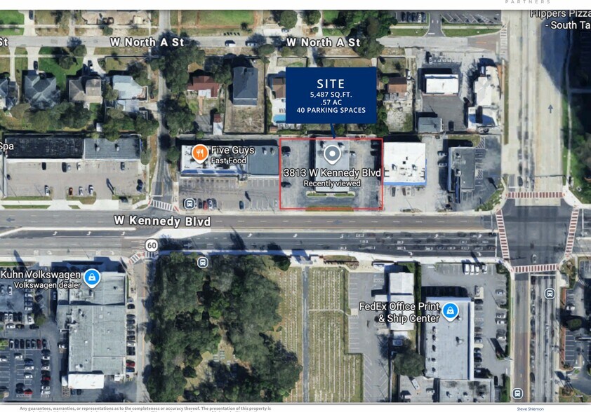 More Photos Of 3813 W Kennedy Blvd, Tampa Freestanding For Lease