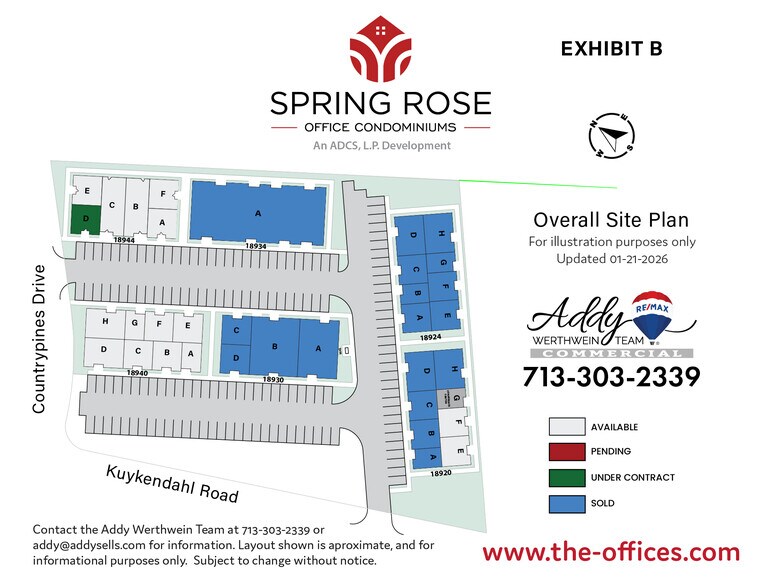 More Photos Of 18920-18944 Kuykendahl Rd, Spring Office For Sale